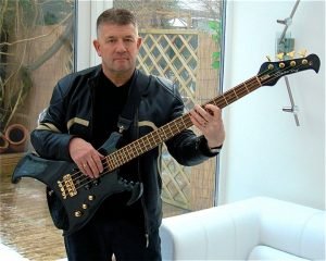 Jon with the Warwick Buzzard
